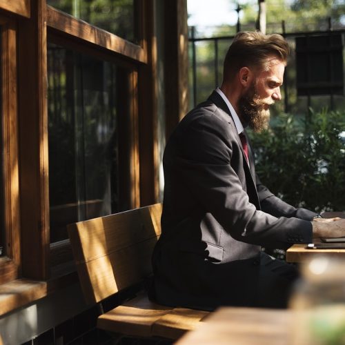 beard, business, business people, cafe, coffee shop, communication, connection, corporate, internet, laptop, man, online, person, suit, table, typing, working, business, business, business, business, business, corporate, corporate, corporate, corporate, typing